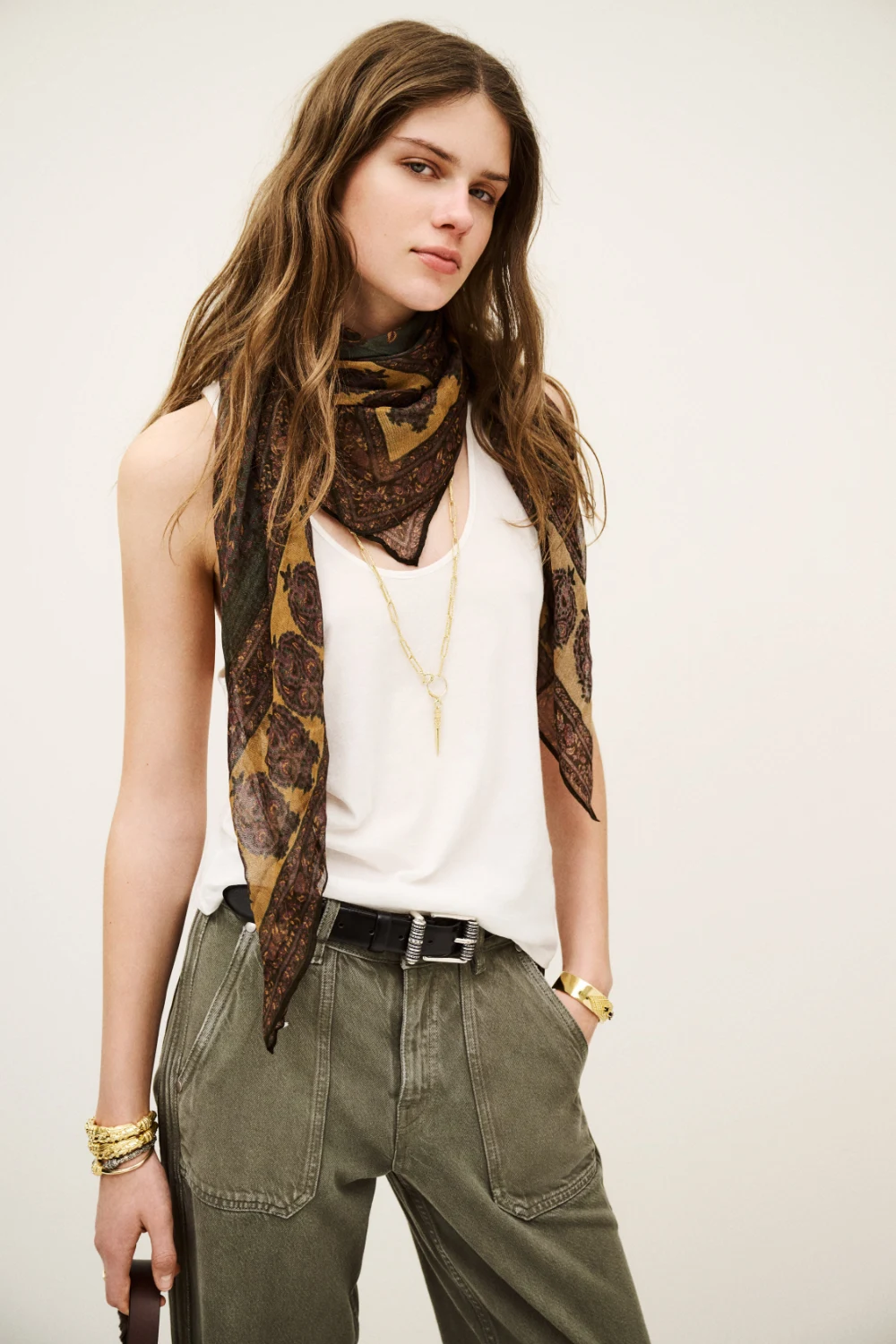 Ba&sh - חולצה Sarcy – 1H25SARC_BLANC – 3