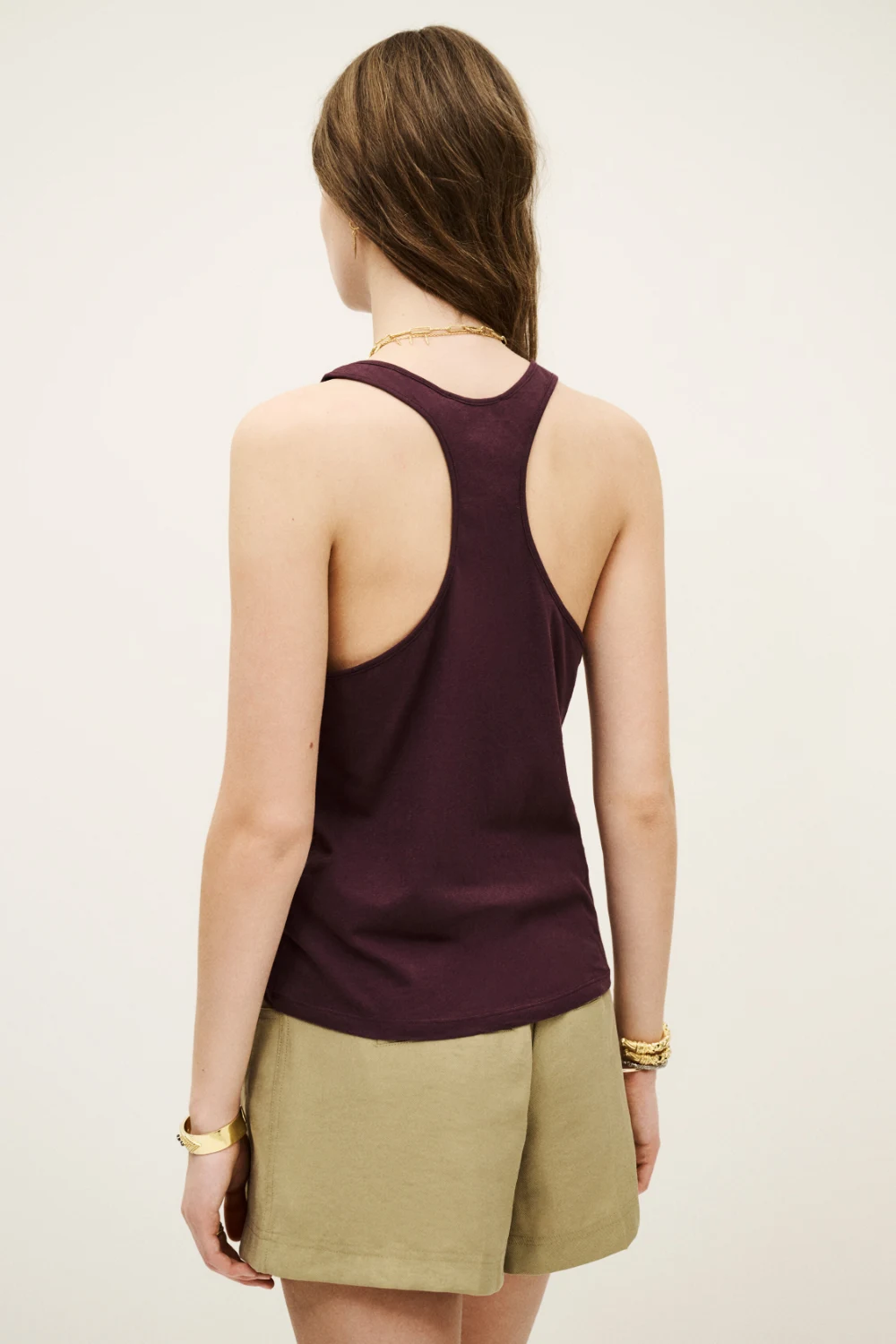 Ba&sh - חולצה Sarcy – 1H25SARC_BORDEAUX – 4