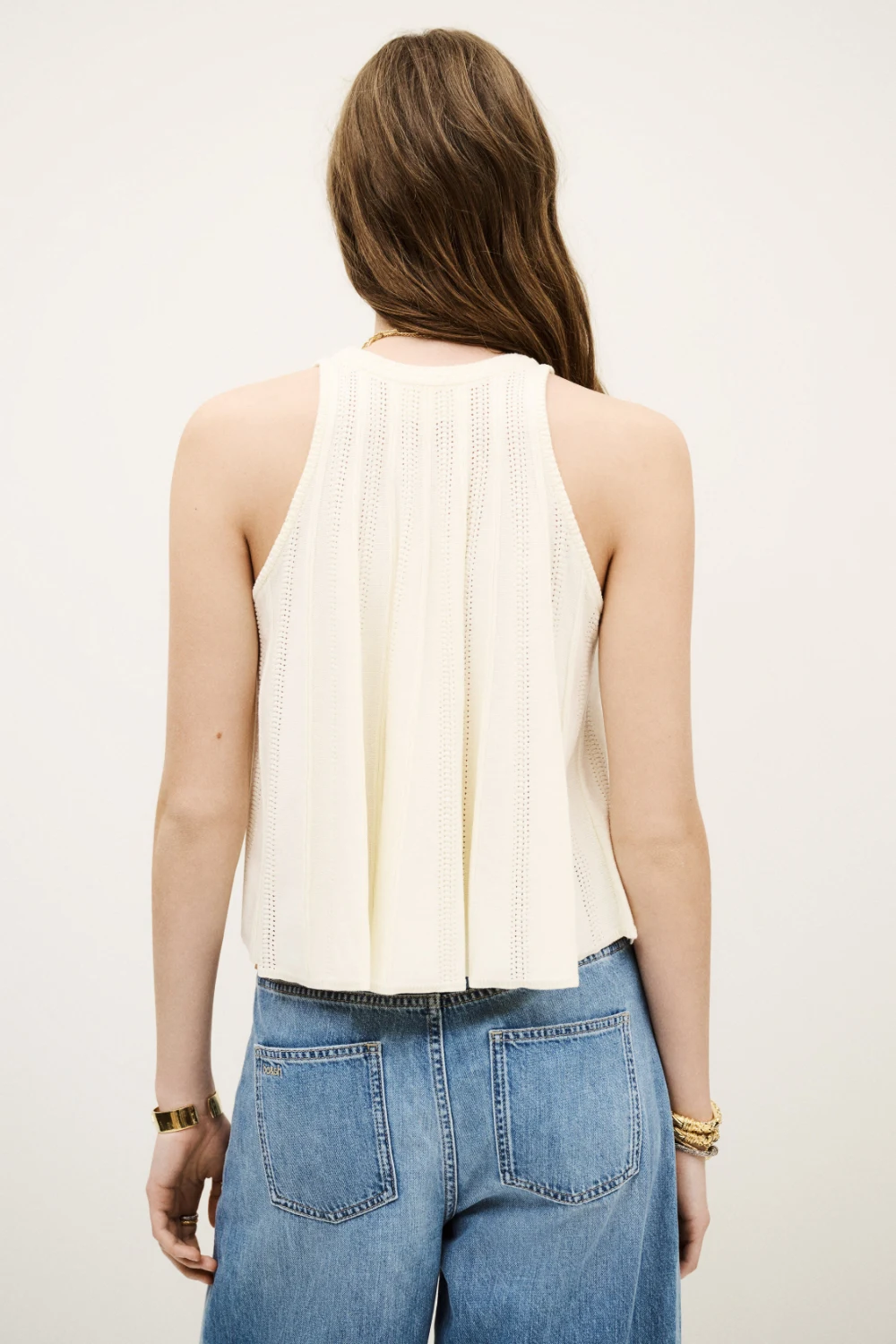 Ba&sh - קרדיגן Serres – 1H25SERR_ECRU – 4