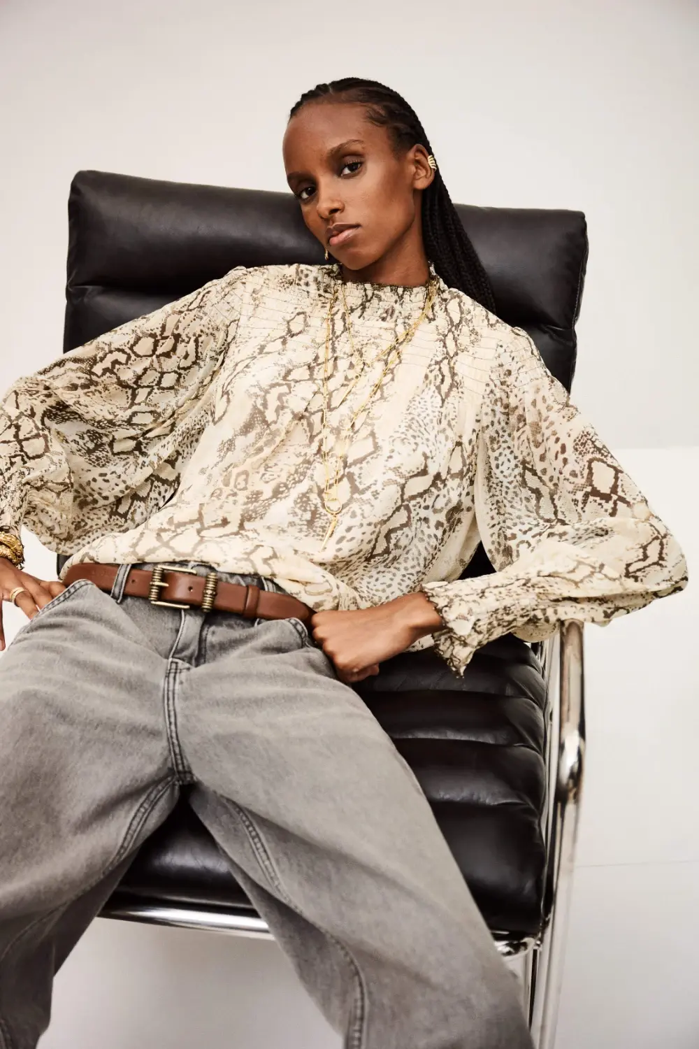 Ba&sh - חולצה Shamy – 1H25SHAM_ECRU – 3