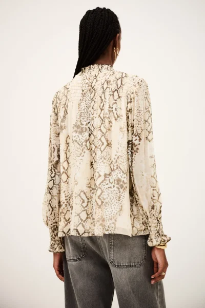 Ba&sh - חולצה Shamy – 1H25SHAM_ECRU – 4