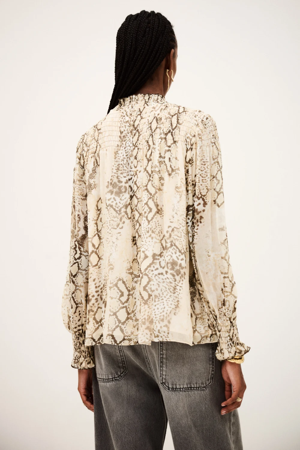 Ba&sh - חולצה Shamy – 1H25SHAM_ECRU – 4