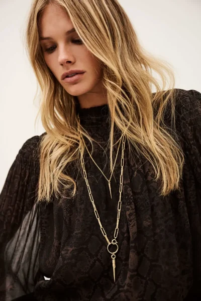 Ba&sh - חולצה Shamy – 1H25SHAM_MARRON – 3