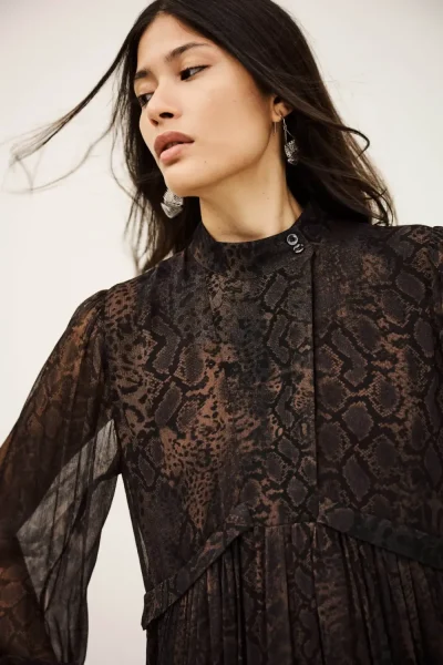 Ba&sh - שמלה Simba – 1H25SIMB_MARRON – 3