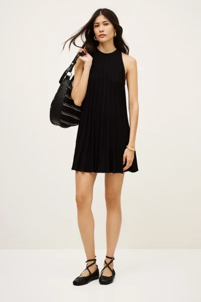 Ba&sh - שמלה Sinnta – 1H25SINN_NOIR – 1