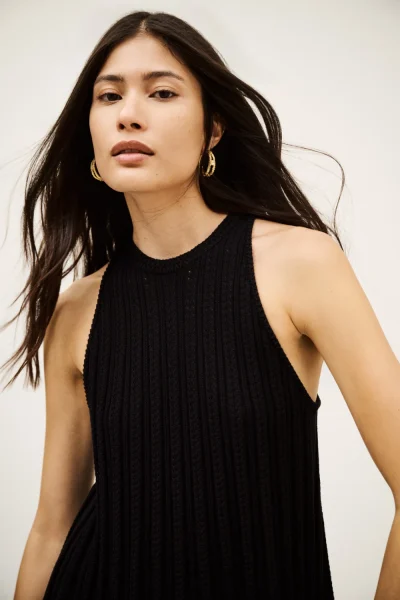 Ba&sh - שמלה Sinnta – 1H25SINN_NOIR – 2