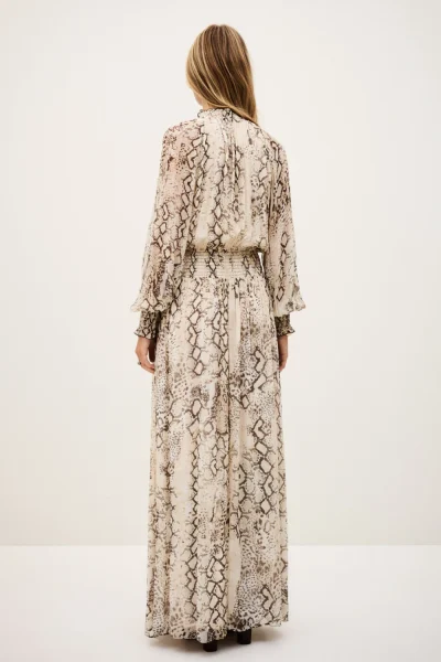 Ba&sh - שמלה Smoky – 1H25SMOK_ECRU – 3