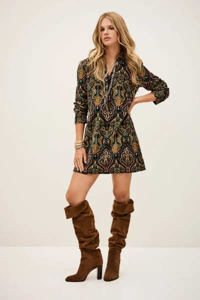 Ba&sh - שמלה Suga – 1H25SUGA_MULTICO – 1