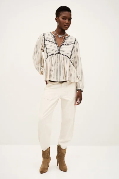 Ba&sh - חולצה Sunny – 1H25SUNN_ECRU – 1