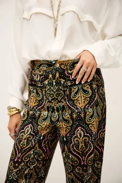 Ba&sh - מכנסיים Swae – 1H25SWAE_MULTICO – 2