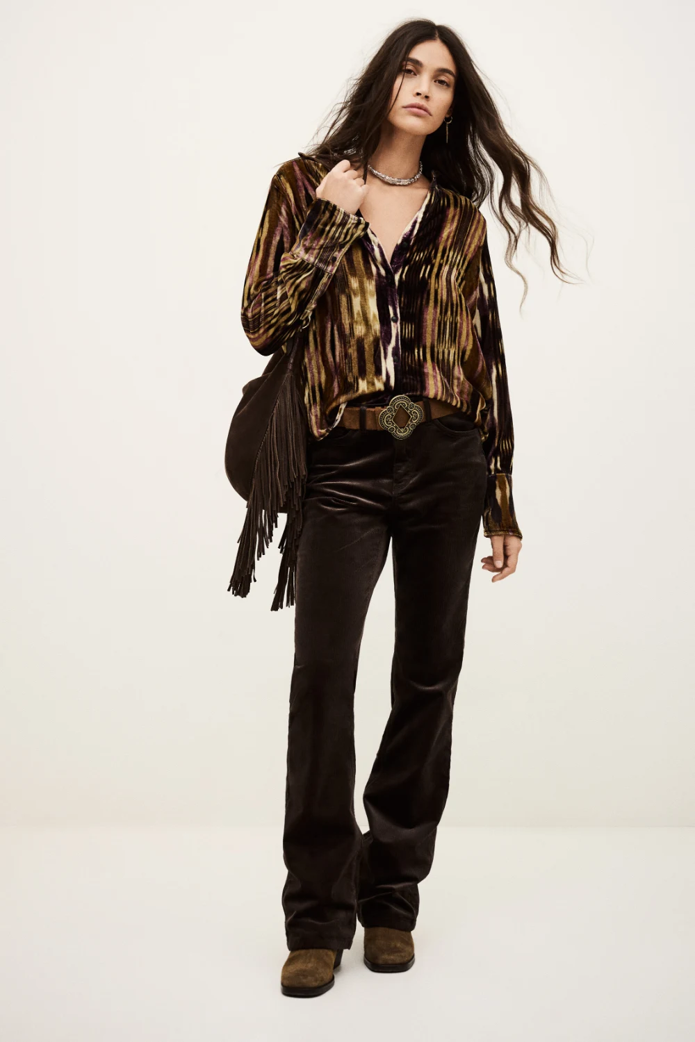 Ba&sh - חולצה Vany – 1H25VANY_KAKI – 1