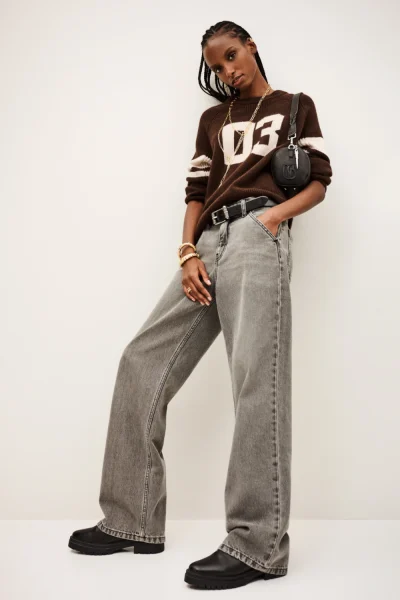 Ba&sh - ג’ינס Vecchi – 1H25VECC_GREY – 3