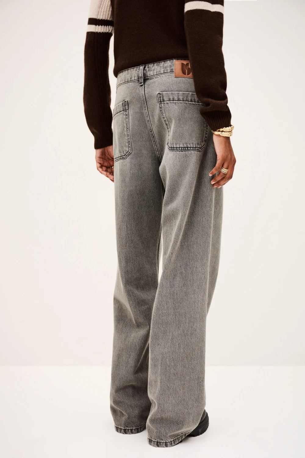 Ba&sh - ג’ינס Vecchi – 1H25VECC_GREY – 4