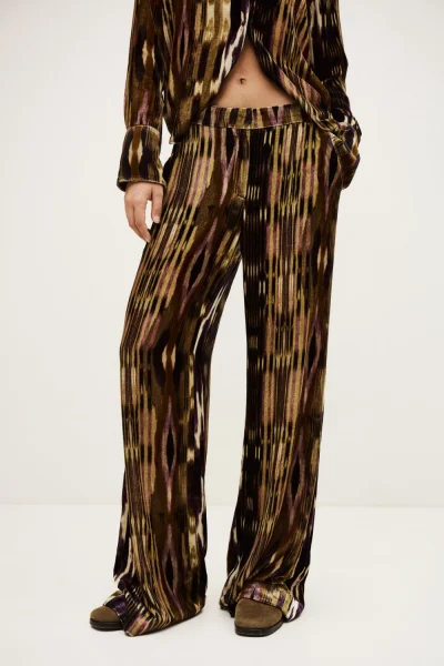 Ba&sh - מכנסיים Velvo – 1H25VELV_KAKI – 2