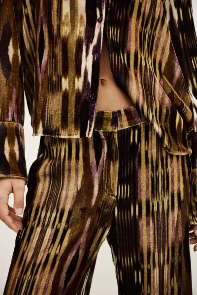 Ba&sh - מכנסיים Velvo – 1H25VELV_KAKI – 3