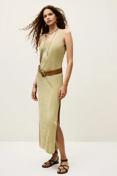 Ba&sh - שמלה Zalana – 1H25ZALA_DORE – 1