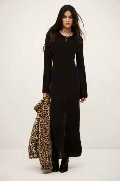 Ba&sh - שמלה Zimmie – 1H25ZIMM_NOIR – 1