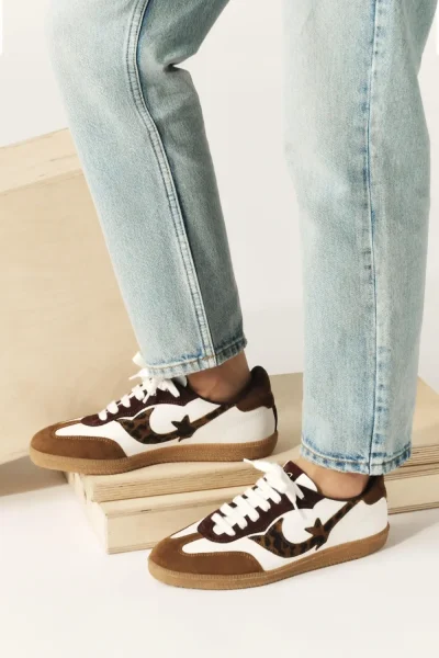 Ba&sh - נעלי סניקרס Basket – 2H24LCRE_LEOPARD – 4