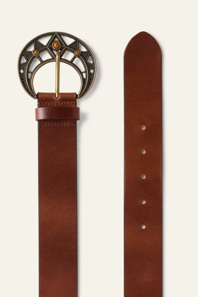 Ba&sh - חגורה Boston – 2H25BOST_MARRON – 2