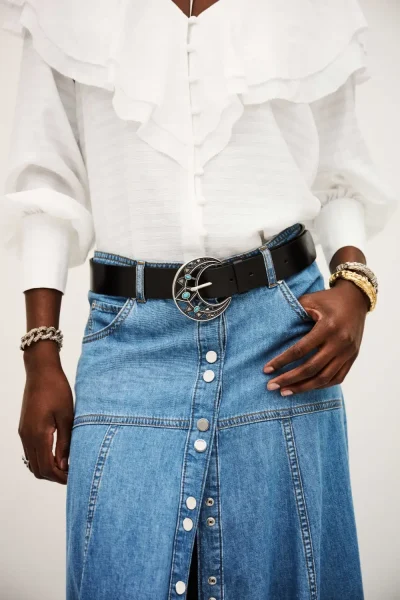 Ba&sh - חגורה Boston – 2H25BOST_NOIR – 3