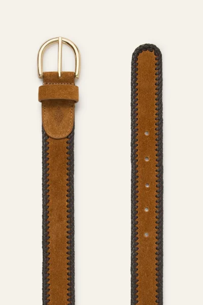 Ba&sh - חגורה Brosco – 2H25BROS_COGNAC – 2