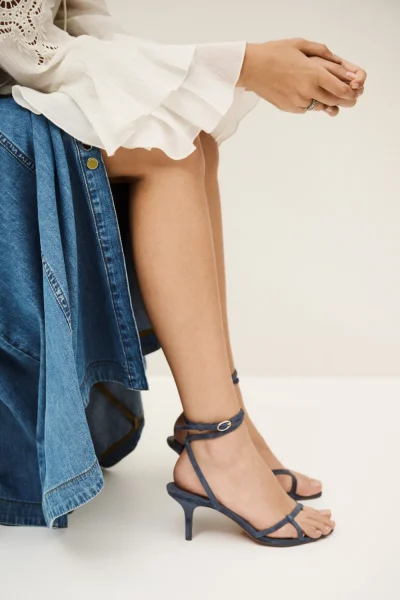 Ba&sh - סנדלים Cera – 2H25CERA_BLEU – 4