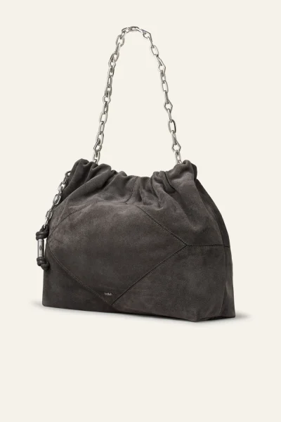 Ba&sh - תיק יד June – 2H25CFMS_DARKGREY – 1