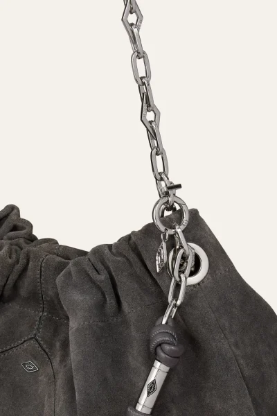 Ba&sh - תיק יד June – 2H25CFMS_DARKGREY – 3