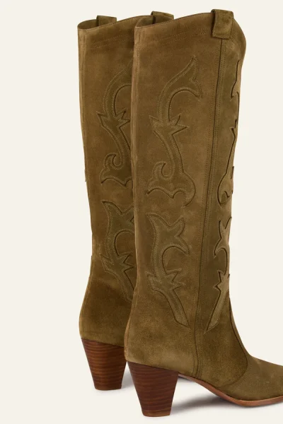 Ba&sh - מגפיים Casey – 2H25HCAS_KAKI – 3