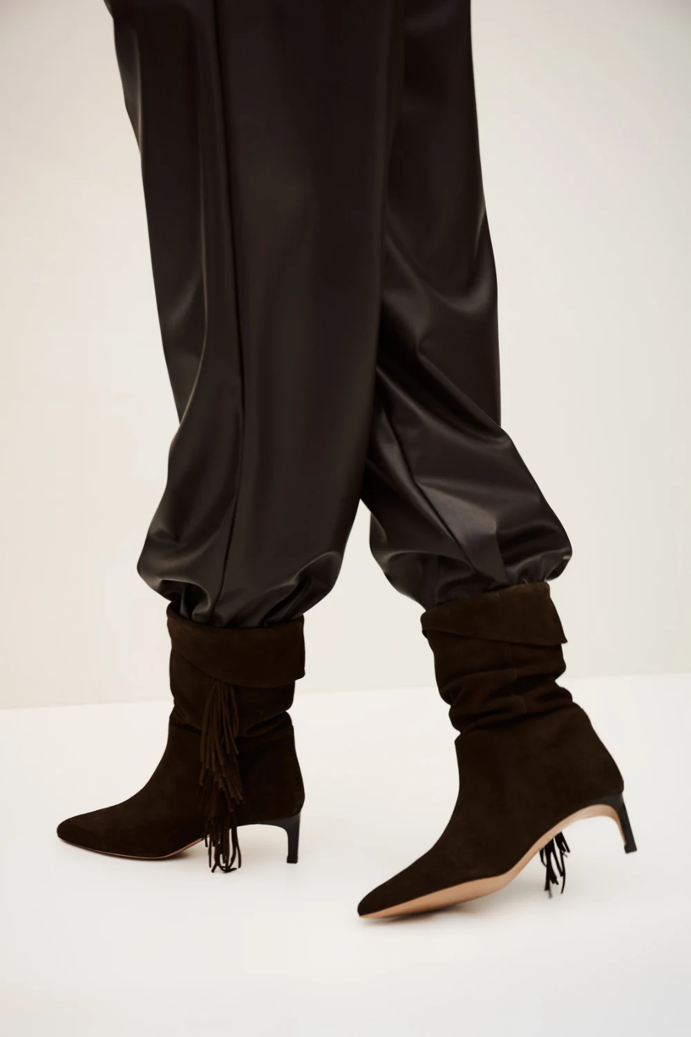 Ba&sh - מגפיים Boots – 2H25SCAR_CHOCO – 4