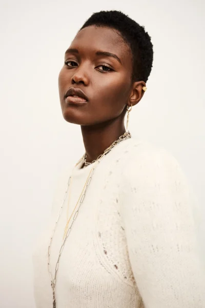 Ba&sh - קרדיגן Belma – 1H25BELM_ECRU – 2