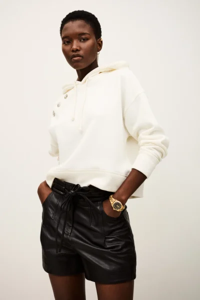 Ba&sh - סווטשירט Didi – 1H25DIDI_ECRU – 1