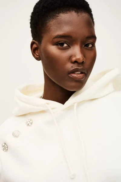 Ba&sh - סווטשירט Didi – 1H25DIDI_ECRU – 3