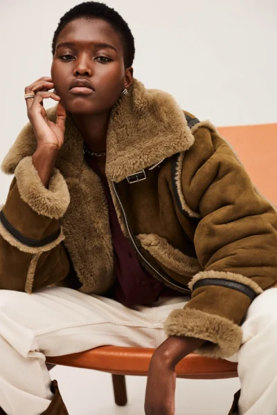 Ba&sh - ג’קט Duli – 1H25DULI_TAUPE – 1