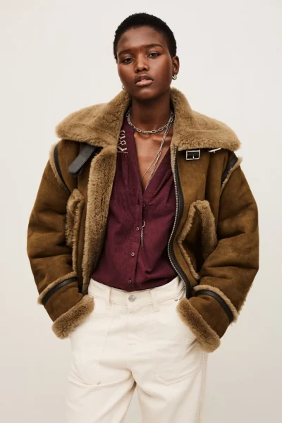 Ba&sh - ג’קט Duli – 1H25DULI_TAUPE – 3