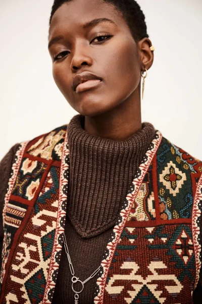 Ba&sh - בלייזר Elton – 1H25ELTO_ROUGE – 2