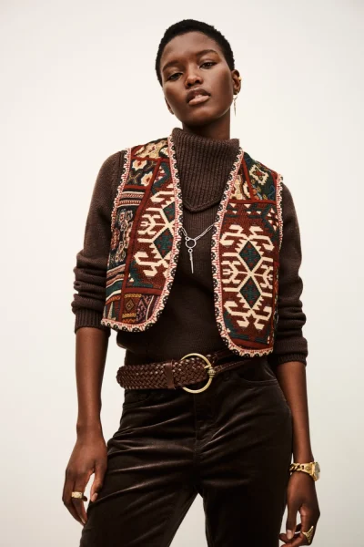 Ba&sh - בלייזר Elton – 1H25ELTO_ROUGE – 3