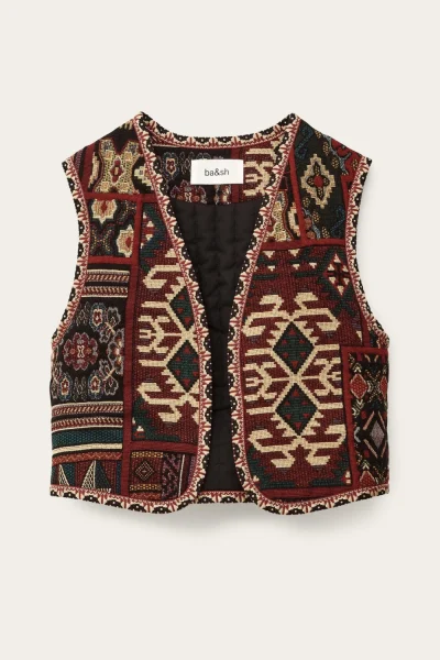 Ba&sh - בלייזר Elton – 1H25ELTO_ROUGE – 5