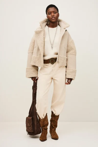 Ba&sh - ג’קט Fleet – 1H25FLEE_ECRU – 1