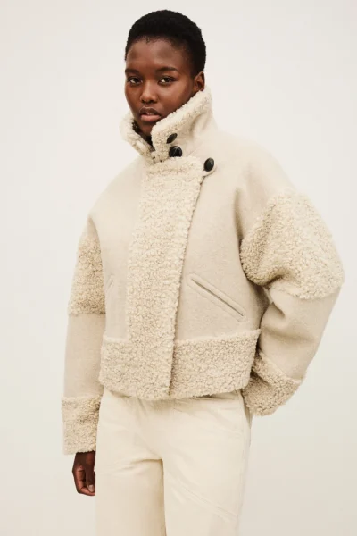 Ba&sh - ג’קט Fleet – 1H25FLEE_ECRU – 4