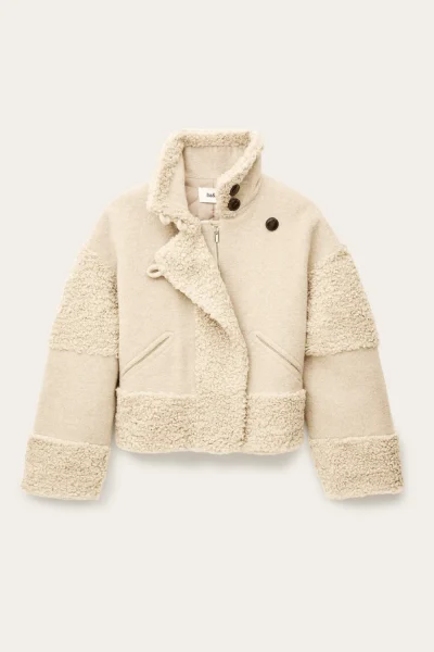 Ba&sh - ג’קט Fleet – 1H25FLEE_ECRU – 5