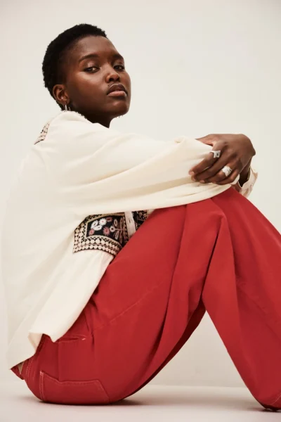 Ba&sh - ג’ינס Fusc – 1H25FUSC_ROUGE – 1