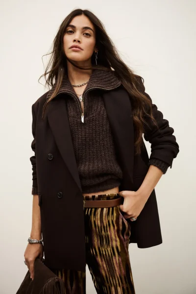 Ba&sh - בלייזר Kimber – 1H25KIMB_MARRON – 1