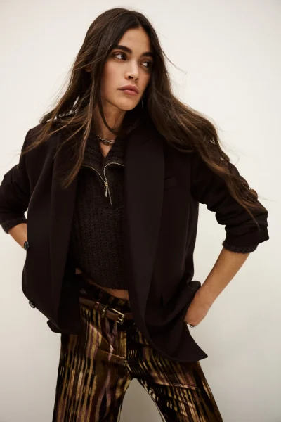 Ba&sh - בלייזר Kimber – 1H25KIMB_MARRON – 2