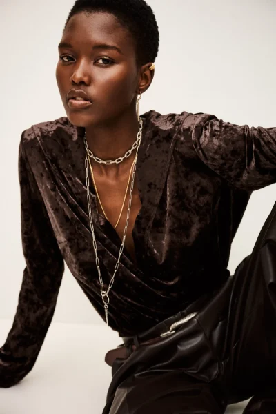 Ba&sh - חולצה Laia – 1H25LAIA_EBENE – 4