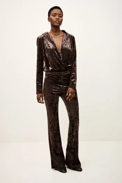 Ba&sh - מכנסיים Lolita – 1H25LOLI_EBENE – 1