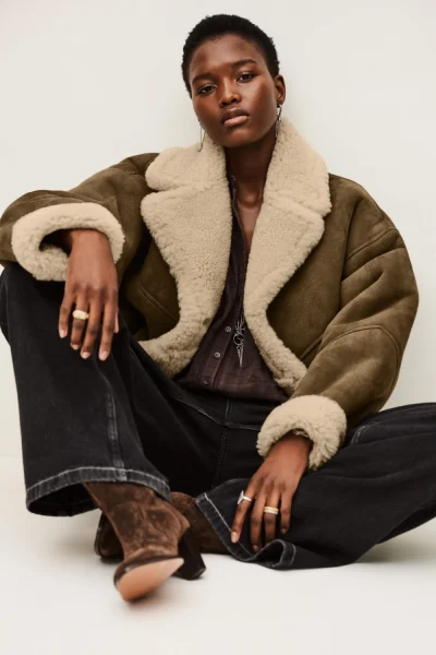 Ba&sh - ג’קט Maggy – 1H25MAGG_MARRON – 1