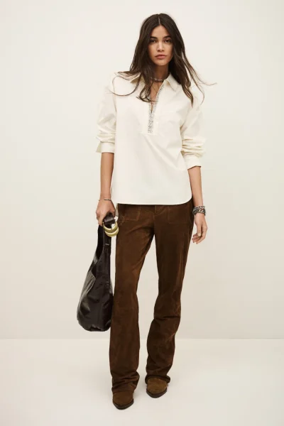 Ba&sh - חולצה Miss – 1H25MISS_BLANC – 1