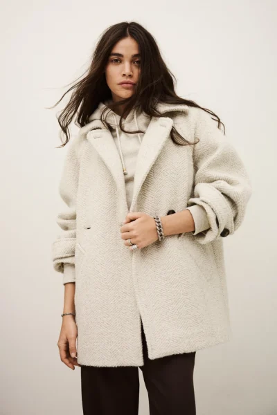 Ba&sh - ג’קט Olsom – 1H25OLSO_ECRU – 1