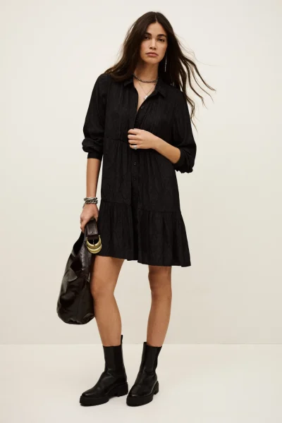 Ba&sh - שמלה Rosyna – 1H25ROSY_NOIR – 1